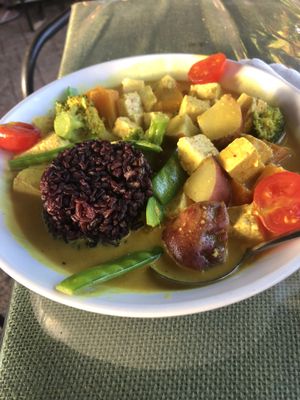 Curry  at Cafe Verde in New Smyrna Beach