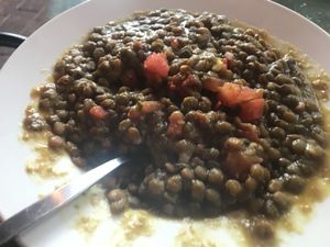 Hearty lentil soup at Cafe Verde in New Smyrna Beach