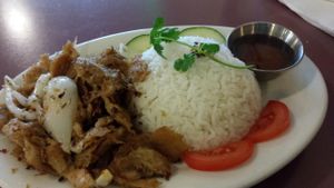 lemongrass vegan chicken  at All Chay in Salt Lake City