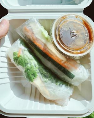 Spring rolls  at All Chay in Salt Lake City