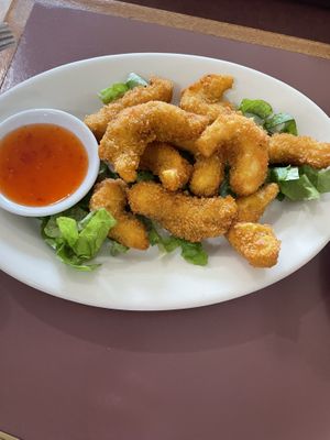 Friend shrimp  #Veganuary at All Chay in Salt Lake City