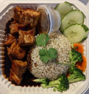 Ginger Tofu at All Chay in Salt Lake City