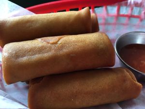 V2 Fried Spring Rolls at All Chay in Salt Lake City
