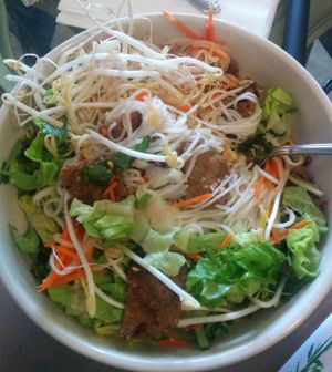 BBQ Noodle-Bun Thit Nuong at All Chay in Salt Lake City