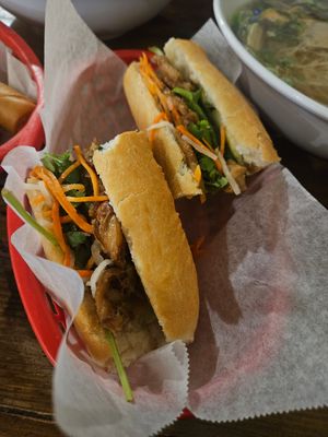 Teriyaki bahn mi at All Chay in Salt Lake City