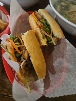 Teriyaki bahn mi at All Chay in Salt Lake City