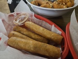 All chay egg rolls at All Chay in Salt Lake City