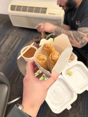 egg rolls  at All Chay in Salt Lake City