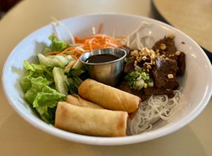 Bbq noodles  at All Chay in Salt Lake City