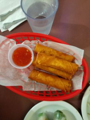 Allchay eggroll at All Chay in Salt Lake City