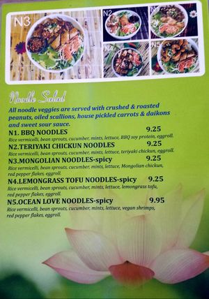 Menu [April 2019] (4/6) at All Chay in Salt Lake City