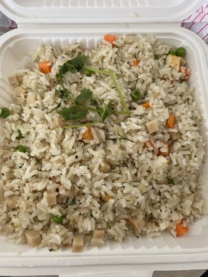 Lemongrass fried rice  at All Chay in Salt Lake City