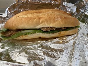 Teriyaki Bahn mi  at All Chay in Salt Lake City