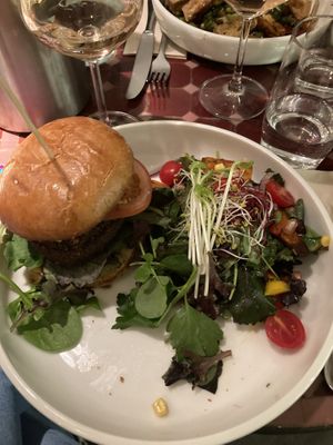 falafel burger  at VEVAY in Frankfurt