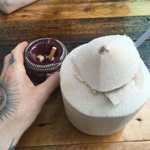 smoking allowed / encouraged outside at VEVAY in Frankfurt