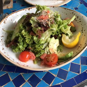 Salad made gf at VEVAY in Frankfurt