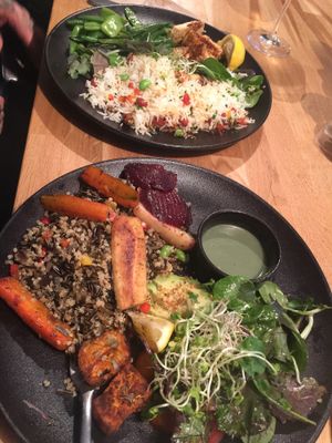 Delicious rice based meals  at VEVAY in Frankfurt