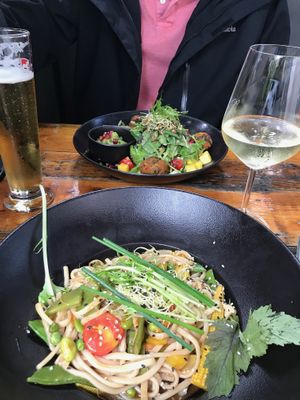 Udon noodle bowl! at VEVAY in Frankfurt