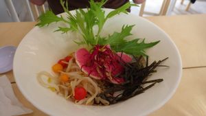 Hiyashi ramen at Vegan Ramen Shop - Finlandzka in Warsaw