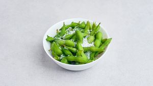 edamame  at Vegan Ramen Shop - Finlandzka in Warsaw