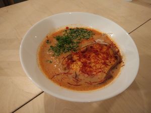 spicy curry ramen at Vegan Ramen Shop - Finlandzka in Warsaw