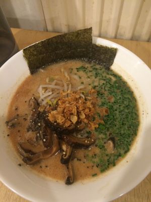 creamy shio ramen at Vegan Ramen Shop - Finlandzka in Warsaw