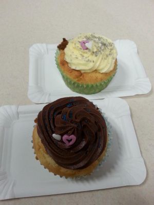 Vanilla-coco and chckolate-almond  at Candy Andy in Trier