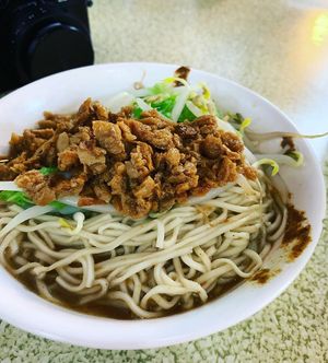 Sesame noodles at Zhēn Hǎo Wèi SùShí 真好味素食 in Kaohsiung