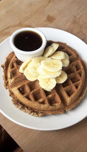 Waffles   at Nourish Cafe - Richmond District in San Francisco