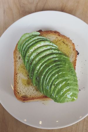Avocado toast   at Nourish Cafe - Richmond District in San Francisco