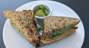 Nourish Bánh Mì Sandwich at Nourish Cafe - Richmond District in San Francisco