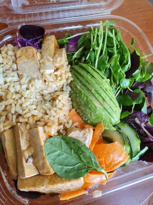 Bibimbap bowl at Nourish Cafe - Richmond District in San Francisco