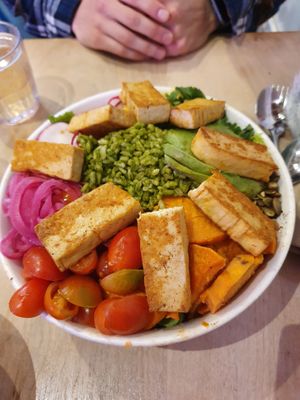 Mission bowl  at Nourish Cafe - Richmond District in San Francisco