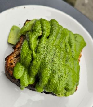 Avocado Chimichurri Toast at Nourish Cafe - Richmond District in San Francisco