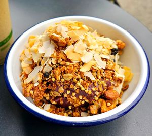 Green Acai Bowl at Nourish Cafe - Richmond District in San Francisco