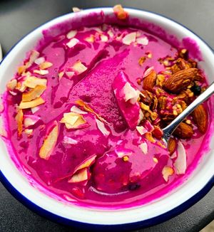 Pitaya bowl at Nourish Cafe - Richmond District in San Francisco