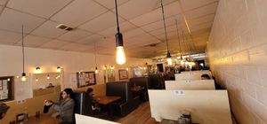 Cozy atmosphere plenty of seating at Naked Cafe in Kelowna