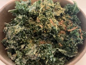 Kale Caesar  at Naked Cafe in Kelowna