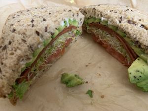 BLT at Naked Cafe in Kelowna