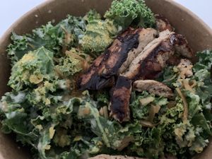 Caesar add protein  at Naked Cafe in Kelowna