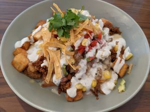 Southwest Breakfast Bowl at Naked Cafe in Kelowna