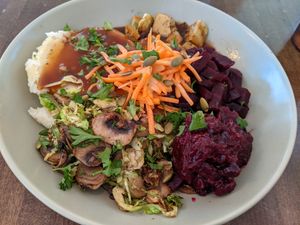 Holiday Bowl at Naked Cafe in Kelowna