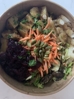 Holiday Bowl! at Naked Cafe in Kelowna