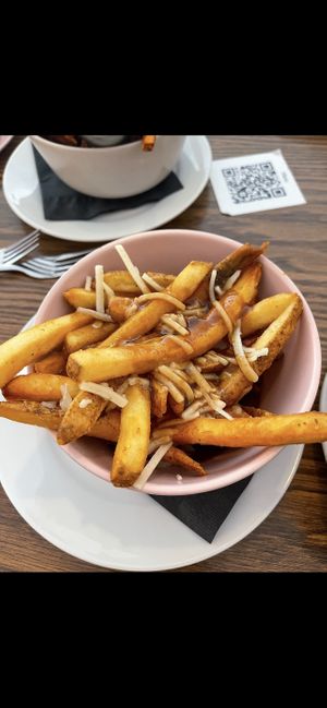 Poutine at Naked Cafe in Kelowna
