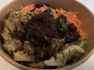 Holiday Bowl  at Naked Cafe in Kelowna