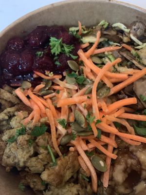 Holiday Bowl at Naked Cafe in Kelowna