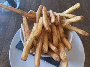 Fries!  at Naked Cafe in Kelowna