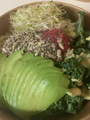 Nalu Bowl  at Naked Cafe in Kelowna