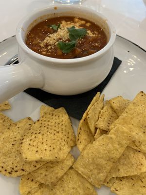 Roasted tomato soup  at Naked Cafe in Kelowna