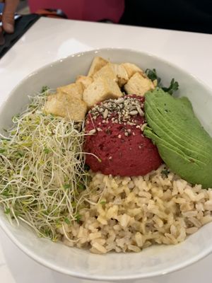 Nalu Bowl  at Naked Cafe in Kelowna